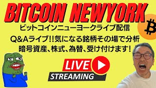 🚀ビットコイン・アルトコインQampAライブ配信🚀JAP 1103 PM1030 US1103 AM 830開催🚀チャートと一緒に値動き分析誰でも参加可能、初心者歓迎 [upl. by Aneelehs444]