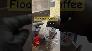 Floater coffee ☕️ floatercoffee [upl. by Wachtel394]