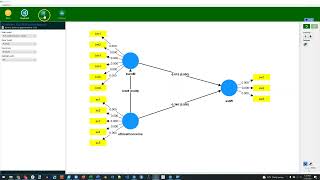 SmartPLS 4 Testing structural hypotheses [upl. by Esaele]