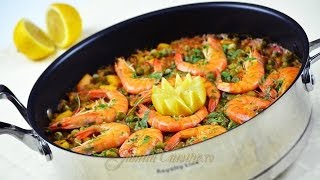 Paella cu fructe de mare  JamilaCuisine [upl. by Odirfliw955]