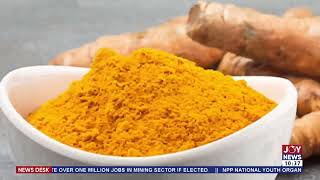 Unwholesome Tumeric Powder KNUST Biochem Dept study detects food adulteration in turmeric product [upl. by Barbara-Anne]