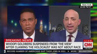 ADL CEO Jonathan Greenblatt Discusses with Don Lemon The Views Decision to Suspend Whoopi Goldberg [upl. by Akihsan]