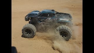 Traxxas XMAXX 6s vs 8s Top Speed GPS Recorded [upl. by Steinway]