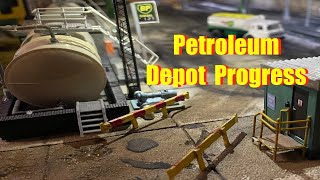 Josef  Model Railway amp Toy Room 136 AIR BP Petroleum Depot Model Suit Model Airpot Build BP Bowser [upl. by Delgado28]