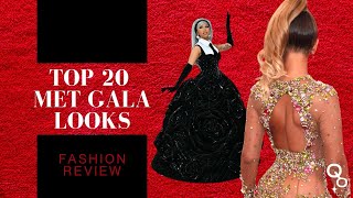 Top 20 Met Gala Looks [upl. by Dulcinea]