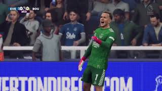 Gameplay FC 24  Everton vs Bournemouth  Premier League  20242025 [upl. by Repinuj]