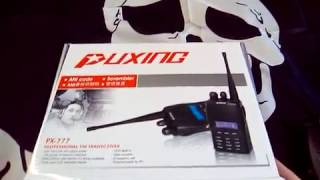 FR Review  PUXING PX777 UHF 400480 MHz [upl. by Otila994]