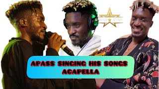 APASS SINGING HIS SONGS IN ACAPELLA VERSION ❤️ [upl. by Nireil]