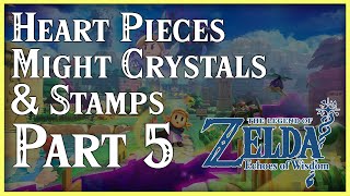 Zelda Echoes of Wisdom • Heart Pieces Might Crystals amp Stamps Collectible Locations Part 5 [upl. by Ecinej]