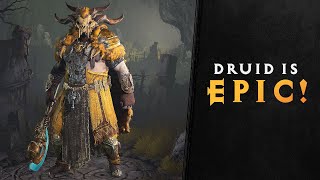 DIABLO 4  Convincing You The Druid Is A Total BEAST [upl. by Bodi]