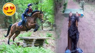 GEWELDIGE oefencross in Nijkerk 🏇 55 Romy van der Linden [upl. by Don]