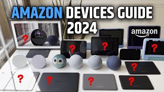 Amazon Devices 2024 BUYING GUIDE by Amazon Expert  Echo Dots Fire Tablets Echo Shows  KIDS [upl. by Thaddeus]