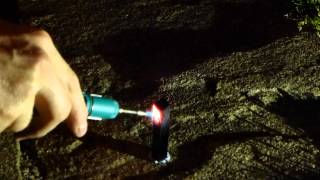 Carbon Fibre flame test [upl. by Ordep]