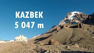 KAZBEK 5 047 m expedition  Caucasus Georgia climbing Drone  GoPro [upl. by Issej285]