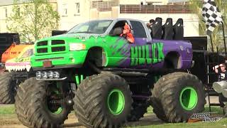 Monster Trucks au Motor Show World Tour Beauvais Avril 2024 [upl. by Dnana923]