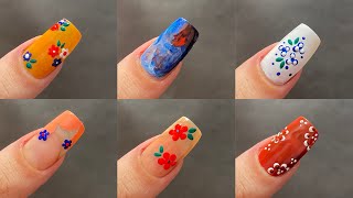 Diseños de uñas  uñas 2024 tendencia easy and simple nail art [upl. by Emmerie]