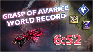 Grasp Of Avarice Speedrun WR in 652 [upl. by Nolly13]