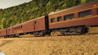 Jack Cutlers HO Scale PRR Juniata Secondary  September 2024 Ops Session [upl. by Vary]