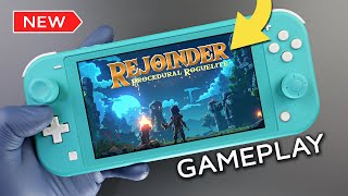 Rejoinder  Procedural Roguelite Nintendo Switch Lite Gameplay [upl. by Nyahs]