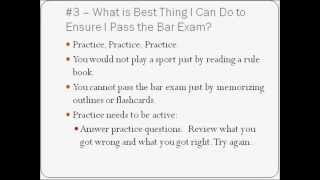 Bar Exam Questions Answered [upl. by Brahear]