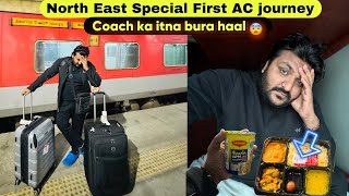 ArunachalNewDelhi Special Train First Class Coupe Journey  Socha nahi tha aisa hoga journey😨 [upl. by Kinsman]