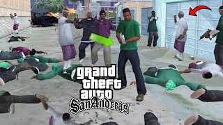 FINAL BATTLE Grove Street VS Ballas and Vagos in GTA San Andreas [upl. by Nelleoj]