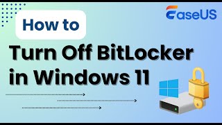 How to Turn Off BitLocker Windows 11 StepbyStep [upl. by Nalda]