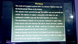 Fractional Distillation of Crude Oil [upl. by Nawud846]