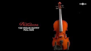 Primavera 150 Violin Outfit Full Size  Gear4music [upl. by Netram175]