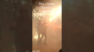 Witness the CRAZIEST Correfoc Pirotecnica Display in Gandias History Fira I Festes Gandia [upl. by Asaret]