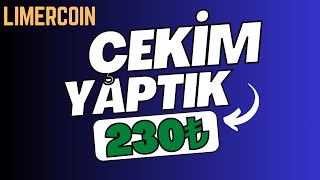 LİMERCOİN PARA ÇEKTİK  Madencilik Yaparak Para Kazanma 🤑 İnternetten Para Kazanma 2024 [upl. by Eromle518]