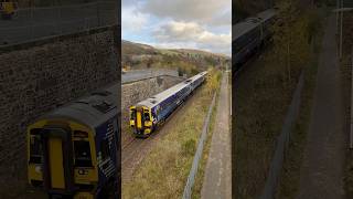 ScotRail 158727  158734 Leaves Galashiels [upl. by Eiralav]