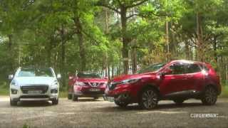 La Renault Kadjar face à ses rivales Peugeot 3008 et Nissan Qashqai [upl. by Sunda325]