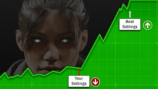 BEST SETTINGS for APEX LEGENDS SEASON 21  INCREASE FPS REDUCE LAG BETTER VISUALS [upl. by Brie504]