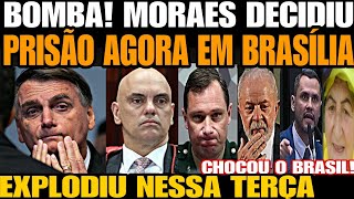 Bomba PRISÃO AGORA EM BRASÍLIA MORAES DECIDIU JAIR BOLSONARO ACABA DE TER ALIADO INTIMADO P PF [upl. by Allimrac]