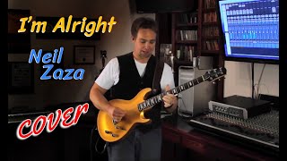 IM ALRIGHT Neil Zaza solo guitar COVER Line 6 Variax 700 [upl. by Adnarahs241]