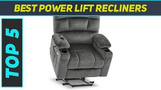 Top 5 Best Power Lift Recliners in 2024 [upl. by Hnirt]