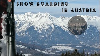 SNOWBOARDING IN AUSTRIA [upl. by Artinad]