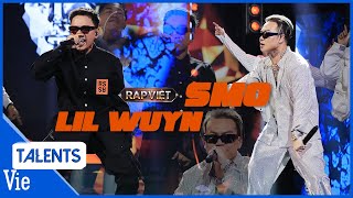 SMO đậm chất chiến kết hợp cùng Lil Wuyn HuHu HaHa cực ngầu  Rap Việt Live Stage [upl. by Condon665]