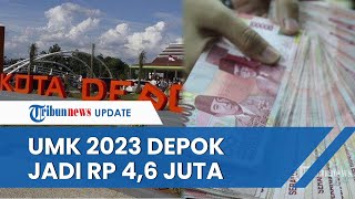 Tok UMK 2023 Kota Depok Naik Rp 317 Ribu Kini Jadi Rp 46 Juta Berlaku Per 1 Januari 2023 [upl. by Thirzia]