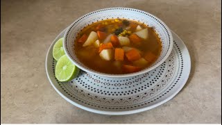 Sopa de verduras Deliciosa [upl. by Shanan]