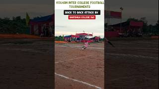 Ghatshila college W vs PG department Chaibasa  Kolhan inter college football tournaments 2024 [upl. by Ahsias]