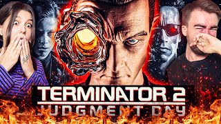 quotTerminator 2 Judgment Dayquot 1991 Movie Reaction  First Time Watching [upl. by Aroz300]