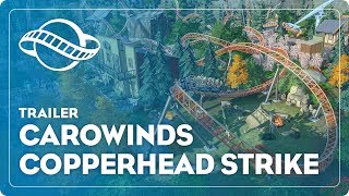 Planet Coaster  Carowinds Copperhead Strike Coaster [upl. by Padgett]