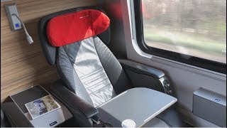 ÖBB Railjet Budapest  Wien Hbf Mitfahrt in der Business Class [upl. by Stauder]