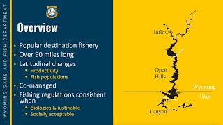 Flaming Gorge Reservoir Fisheries Update  Fall 2023 [upl. by Ayhay765]