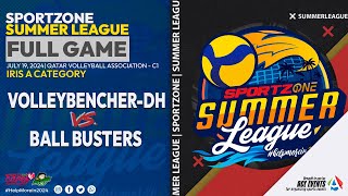 Full Game VolleybenchersDH vs Ball Busters Iris A Category  July 19 2024 [upl. by Eoin]