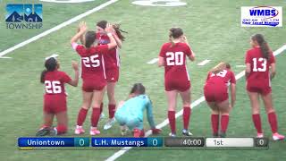 WPIAL High School Girls Soccer Uniontown at Laurel Highlands 93024 [upl. by Caye]