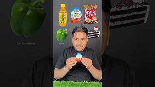 😅Emoji Eating Challenge Fun  Kinder Joy Eating ASMR  Chilli Eating shorts asmr fun [upl. by Senhauser]