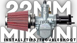 How To Install And Tune A Mikuni 22 Carburetor [upl. by Danforth]